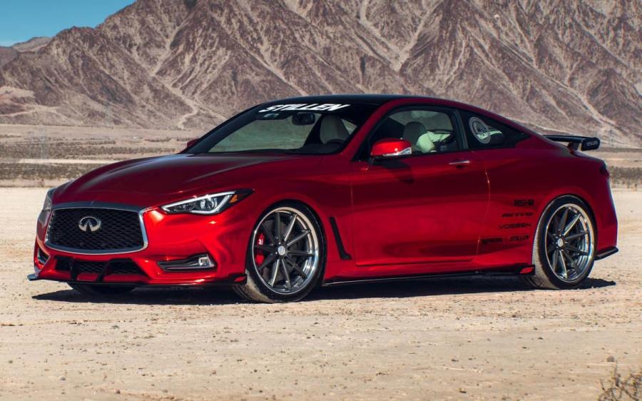 Infiniti Q60 Stillen on Vossen Wheels (VWS-1) '2017